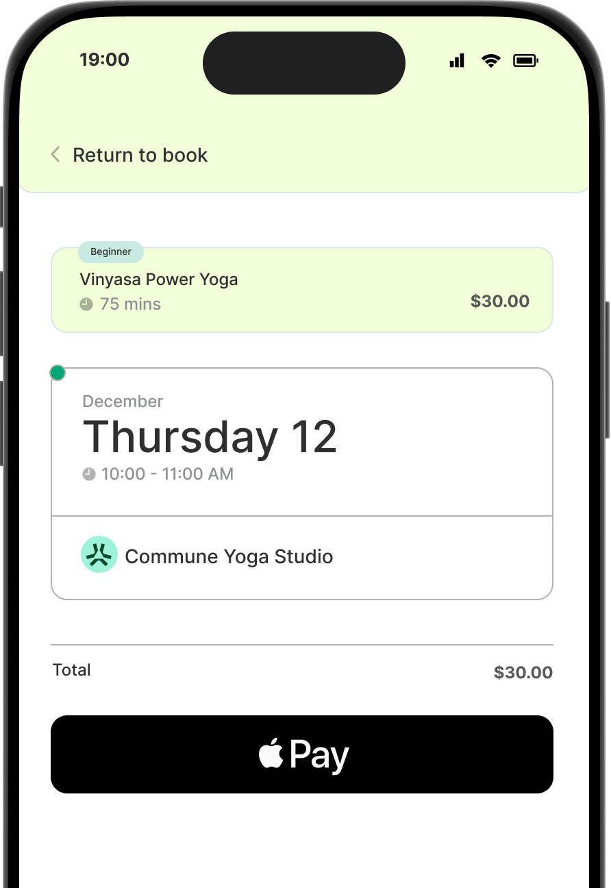 Confirm order before payment